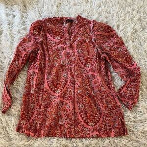 J Crew Printed Top
